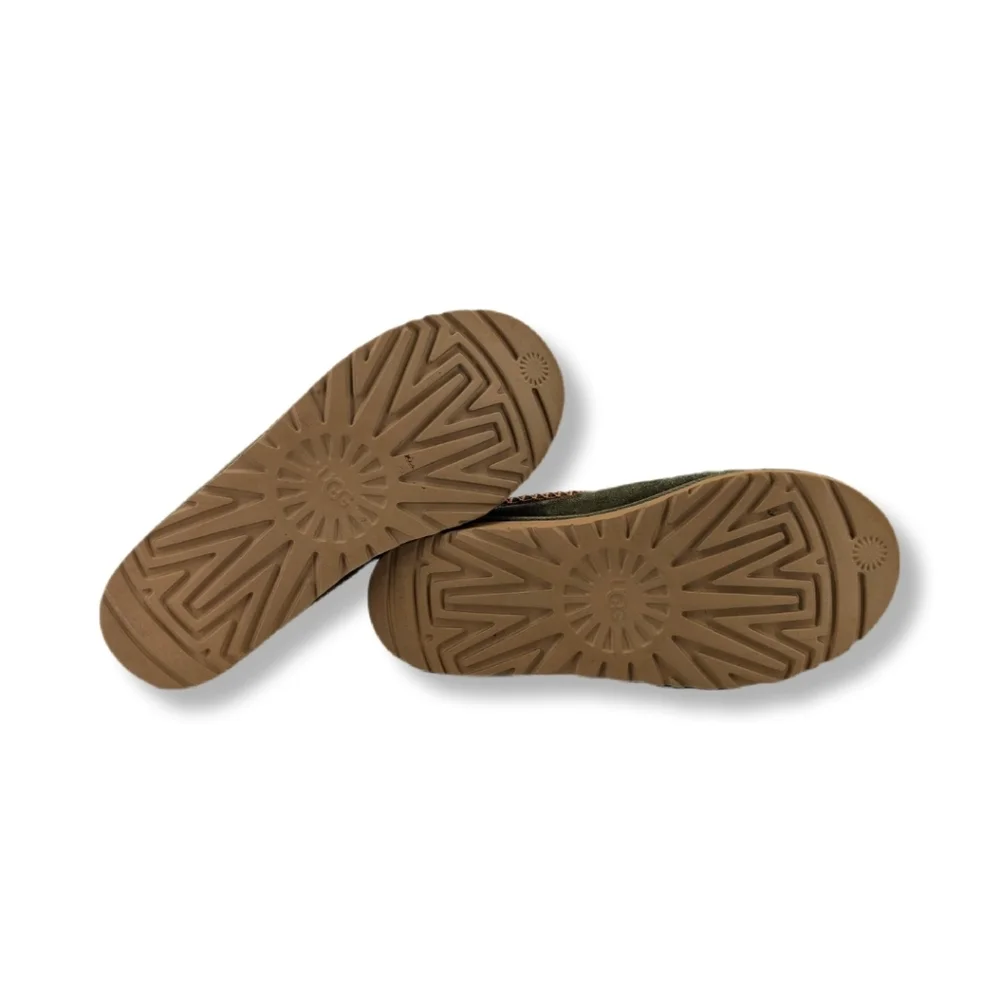 UGG Olive Green Tasman II Cozy Slippers